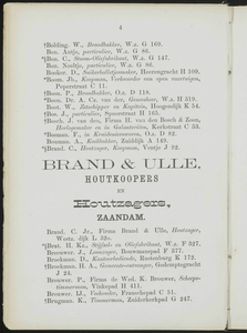  Adresboek van de Zaanstreek : Zaandam, Koog aan de Zaan, Zaandijk, Wormerveer, Krommenie, Westzaan en Oostzaan, pagina 26