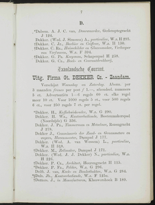 Adresboek van de Zaanstreek : Zaandam, Koog aan de Zaan, Zaandijk, Wormerveer, Krommenie, Westzaan en Oostzaan, pagina 29