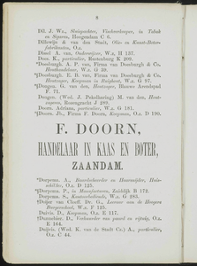 Adresboek van de Zaanstreek : Zaandam, Koog aan de Zaan, Zaandijk, Wormerveer, Krommenie, Westzaan en Oostzaan, pagina 30