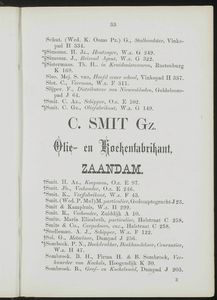 Adresboek van de Zaanstreek : Zaandam, Koog aan de Zaan, Zaandijk, Wormerveer, Krommenie, Westzaan en Oostzaan, pagina 55