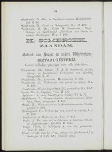 Adresboek van de Zaanstreek : Zaandam, Koog aan de Zaan, Zaandijk, Wormerveer, Krommenie, Westzaan en Oostzaan, pagina 56