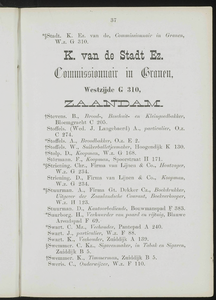 Adresboek van de Zaanstreek : Zaandam, Koog aan de Zaan, Zaandijk, Wormerveer, Krommenie, Westzaan en Oostzaan, pagina 59