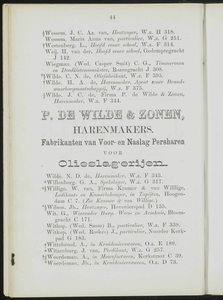  Adresboek van de Zaanstreek : Zaandam, Koog aan de Zaan, Zaandijk, Wormerveer, Krommenie, Westzaan en Oostzaan, pagina 66