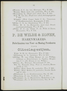 Adresboek van de Zaanstreek : Zaandam, Koog aan de Zaan, Zaandijk, Wormerveer, Krommenie, Westzaan en Oostzaan, pagina 66