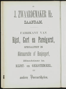 Adresboek van de Zaanstreek : Zaandam, Koog aan de Zaan, Zaandijk, Wormerveer, Krommenie, Westzaan en Oostzaan, pagina 68