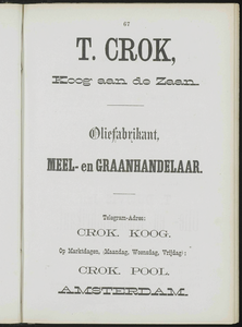 Adresboek van de Zaanstreek : Zaandam, Koog aan de Zaan, Zaandijk, Wormerveer, Krommenie, Westzaan en Oostzaan, pagina 89