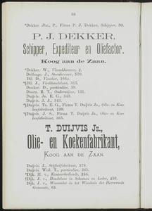 Adresboek van de Zaanstreek : Zaandam, Koog aan de Zaan, Zaandijk, Wormerveer, Krommenie, Westzaan en Oostzaan, pagina 90