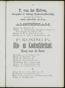  Adresboek van de Zaanstreek : Zaandam, Koog aan de Zaan, Zaandijk, Wormerveer, Krommenie, Westzaan en Oostzaan, pagina 97