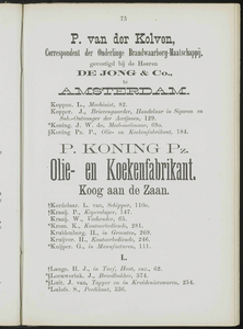  Adresboek van de Zaanstreek : Zaandam, Koog aan de Zaan, Zaandijk, Wormerveer, Krommenie, Westzaan en Oostzaan, pagina 97