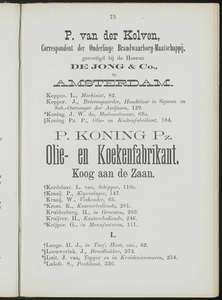 Adresboek van de Zaanstreek : Zaandam, Koog aan de Zaan, Zaandijk, Wormerveer, Krommenie, Westzaan en Oostzaan, pagina 97