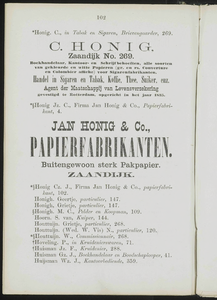  Adresboek van de Zaanstreek : Zaandam, Koog aan de Zaan, Zaandijk, Wormerveer, Krommenie, Westzaan en Oostzaan, pagina 124