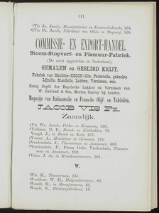  Adresboek van de Zaanstreek : Zaandam, Koog aan de Zaan, Zaandijk, Wormerveer, Krommenie, Westzaan en Oostzaan, pagina 133