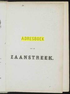 Adresboek van de Zaanstreek : Zaandam, Koog aan de Zaan, Zaandijk, Wormerveer, Krommenie, Westzaan en Oostzaan, pagina 9