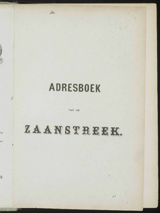 Adresboek van de Zaanstreek : Zaandam, Koog aan de Zaan, Zaandijk, Wormerveer, Krommenie, Westzaan en Oostzaan, pagina 9
