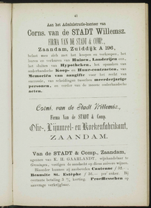  Adresboek van de Zaanstreek : Zaandam, Koog aan de Zaan, Zaandijk, Wormerveer, Krommenie, Westzaan en Oostzaan, pagina 71