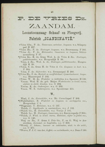  Adresboek van de Zaanstreek : Zaandam, Koog aan de Zaan, Zaandijk, Wormerveer, Krommenie, Westzaan en Oostzaan, pagina 80