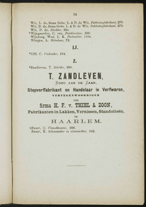 Adresboek van de Zaanstreek : Zaandam, Koog aan de Zaan, Zaandijk, Wormerveer, Krommenie, Westzaan en Oostzaan, pagina 109