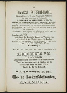  Adresboek van de Zaanstreek : Zaandam, Koog aan de Zaan, Zaandijk, Wormerveer, Krommenie, Westzaan en Oostzaan, pagina 123