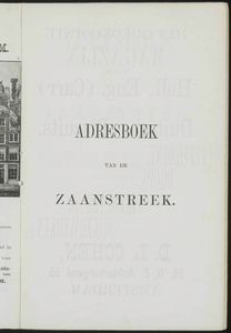 Adresboek van de Zaanstreek : Zaandam, Koog aan de Zaan, Zaandijk, Wormerveer, Krommenie, Westzaan en Oostzaan, pagina 5