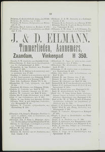  Adresboek van de Zaanstreek : Zaandam, Koog aan de Zaan, Zaandijk, Wormerveer, Krommenie, Westzaan en Oostzaan, pagina 32