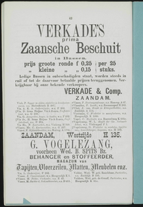  Adresboek van de Zaanstreek : Zaandam, Koog aan de Zaan, Zaandijk, Wormerveer, Krommenie, Westzaan en Oostzaan, pagina 62