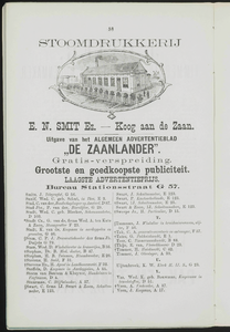  Adresboek van de Zaanstreek : Zaandam, Koog aan de Zaan, Zaandijk, Wormerveer, Krommenie, Westzaan en Oostzaan, pagina 86