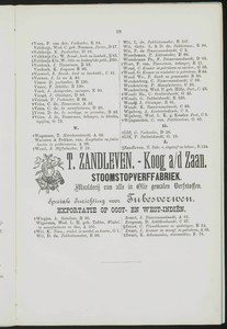  Adresboek van de Zaanstreek : Zaandam, Koog aan de Zaan, Zaandijk, Wormerveer, Krommenie, Westzaan en Oostzaan, pagina 87