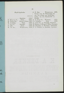  Adresboek van de Zaanstreek : Zaandam, Koog aan de Zaan, Zaandijk, Wormerveer, Krommenie, Westzaan en Oostzaan, pagina 95