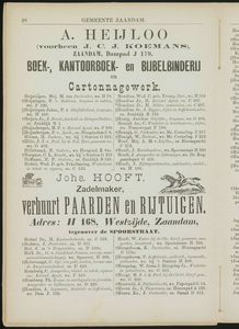  Adresboek van de Zaanstreek : Zaandam, Koog aan de Zaan, Zaandijk, Wormerveer, Krommenie en Westzaan, pagina 38