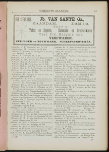  Adresboek van de Zaanstreek : Zaandam, Koog aan de Zaan, Zaandijk, Wormerveer, Krommenie en Westzaan, pagina 55