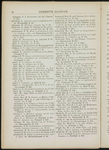  Adresboek van de Zaanstreek : Zaandam, Koog aan de Zaan, Zaandijk, Wormerveer, Krommenie en Westzaan, pagina 56