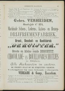  Adresboek van de Zaanstreek : Zaandam, Koog aan de Zaan, Zaandijk, Wormerveer, Krommenie en Westzaan, pagina 59