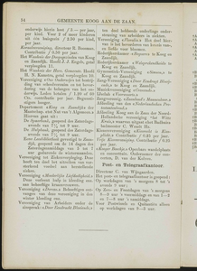  Adresboek van de Zaanstreek : Zaandam, Koog aan de Zaan, Zaandijk, Wormerveer, Krommenie en Westzaan, pagina 72