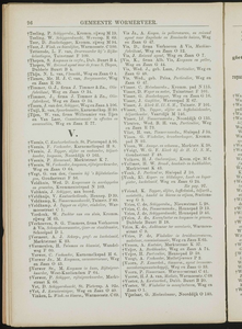  Adresboek van de Zaanstreek : Zaandam, Koog aan de Zaan, Zaandijk, Wormerveer, Krommenie en Westzaan, pagina 122