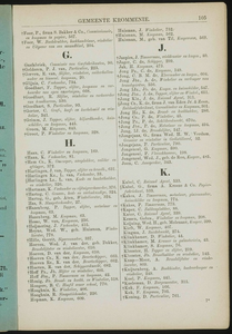  Adresboek van de Zaanstreek : Zaandam, Koog aan de Zaan, Zaandijk, Wormerveer, Krommenie en Westzaan, pagina 133