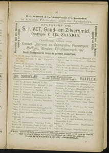  Algemeen adresboek van de Zaanstreek, bevattende de gemeenten : Zaandam, Krommenie, Wormerveer, Zaandijk, Koog aan de ...