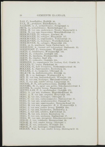  Adresboek van de gemeenten Zaandam, Koog aan de Zaan, Zaandijk, Wormerveer en Krommenie, pagina 20