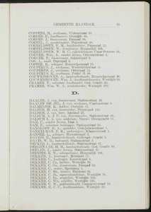  Adresboek van de gemeenten Zaandam, Koog aan de Zaan, Zaandijk, Wormerveer en Krommenie, pagina 31