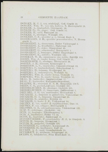  Adresboek van de gemeenten Zaandam, Koog aan de Zaan, Zaandijk, Wormerveer en Krommenie, pagina 34