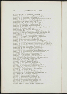  Adresboek van de gemeenten Zaandam, Koog aan de Zaan, Zaandijk, Wormerveer en Krommenie, pagina 40