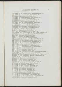  Adresboek van de gemeenten Zaandam, Koog aan de Zaan, Zaandijk, Wormerveer en Krommenie, pagina 55