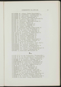  Adresboek van de gemeenten Zaandam, Koog aan de Zaan, Zaandijk, Wormerveer en Krommenie, pagina 61