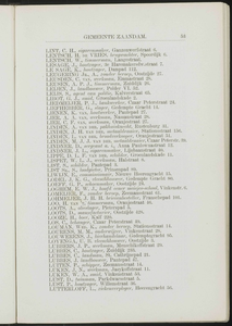  Adresboek van de gemeenten Zaandam, Koog aan de Zaan, Zaandijk, Wormerveer en Krommenie, pagina 63