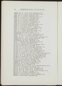  Adresboek van de gemeenten Zaandam, Koog aan de Zaan, Zaandijk, Wormerveer en Krommenie, pagina 128