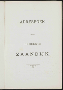  Adresboek van de gemeenten Zaandam, Koog aan de Zaan, Zaandijk, Wormerveer en Krommenie, pagina 133