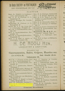  Nieuw algemeen adresboek van de Zaanstreek, bevattende de gemeenten: Zaandam, Koog aan de Zaan, Zaandijk, Wormerveer, ...