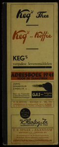  Adresboek voor de Zaanstreek waaronder de gemeenten: Zaandam, Koog aan de Zaan, Zaandijk, Wormerveer, Krommenie, ...