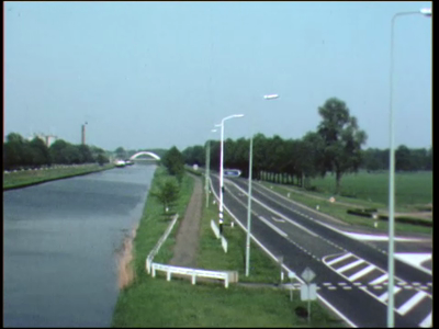 10866BB02297 Impressie van de stad Goor in 1976.Beelden van publieke gebouwen en lokaties in Goor. Stadswijk Whee. ...