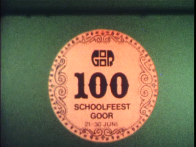 14854BB10719 100 Jaar Schoolfeest GoorWordt nog beschreven., 21-06-1975 - 30-06-1975