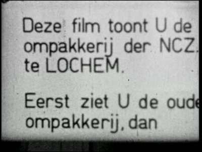 9804BB02170 Een film over de Nationale Coöperatieve Zuivelverkoopcentrale (NCZ) de Berkelstroom in Lochem.In beeld het ...